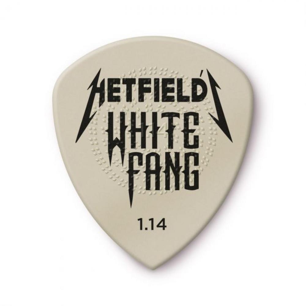 Dunlop HETFIELD WHITE FANG CUSTOM FLOW 1.14mm plektra, 6kpl