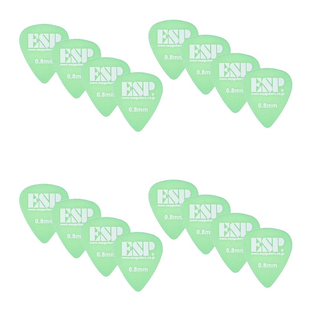 ESP Grip 0.8mm Green Plektra