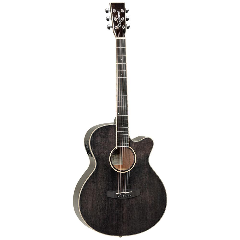 Tanglewood TW4 E Black Shadow elektroakustinen kitara