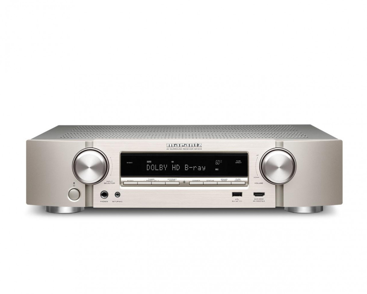 Demo Marantz NR1510 AV-viritinvahvistin, hopea-kulta