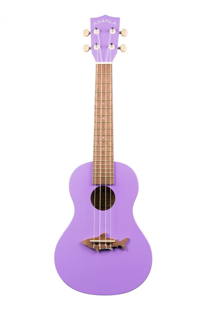 Makala Concert Shark bridge, Purple konserttiukulele