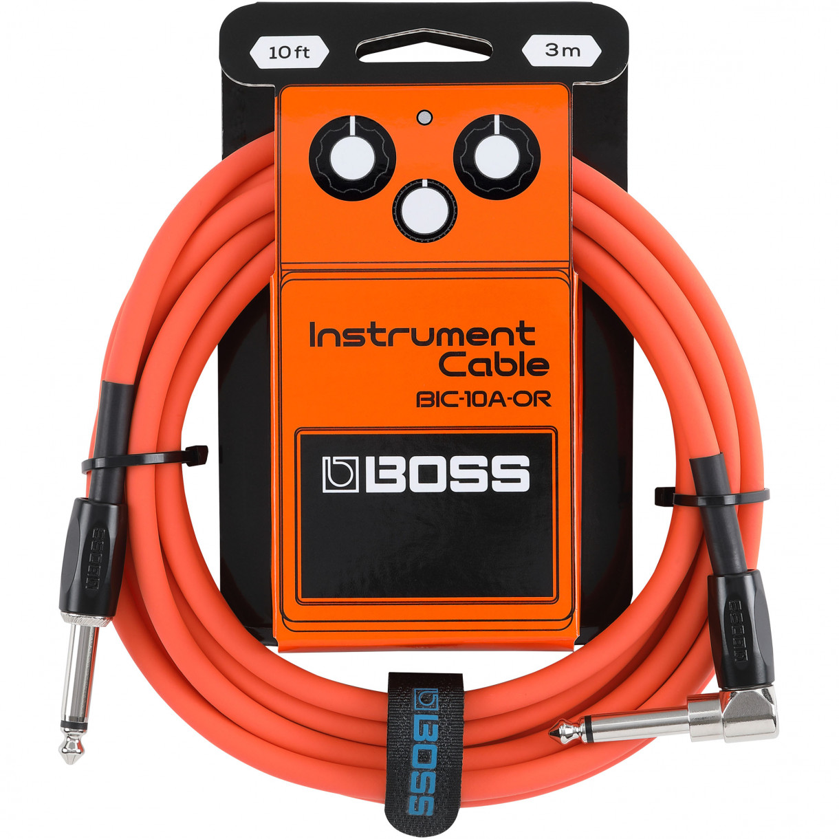 Boss BIC-10A Orange instrumenttikaapeli 3 m