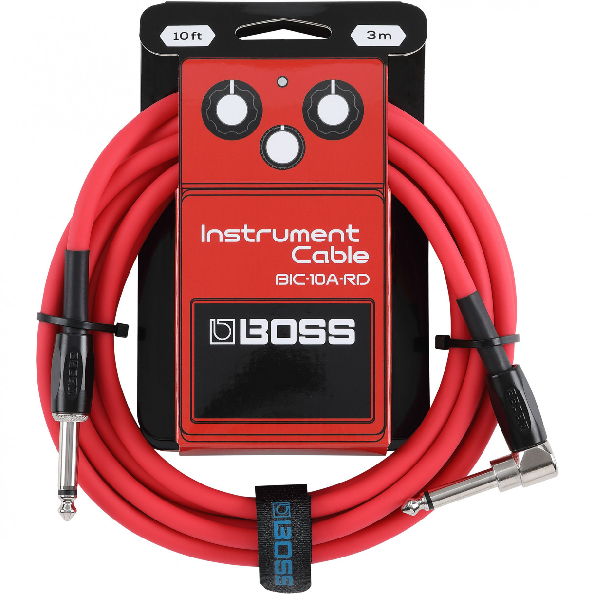 Boss BIC-10A Red instrumenttikaapeli 3 m