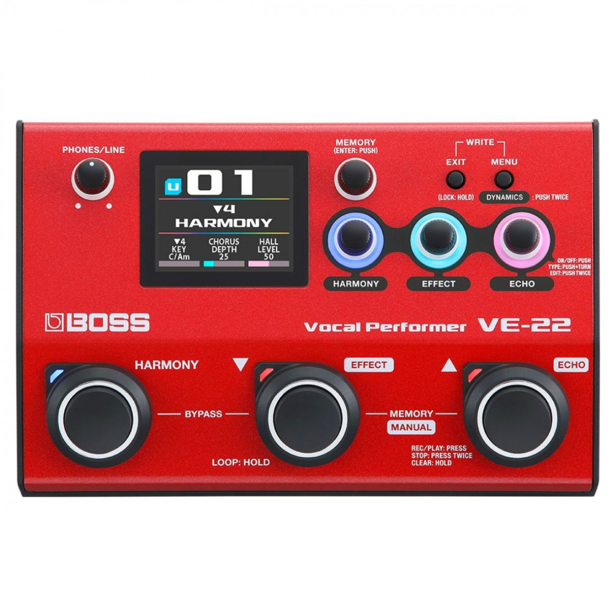 Boss VE-22 Vocal Performer lauluefekti