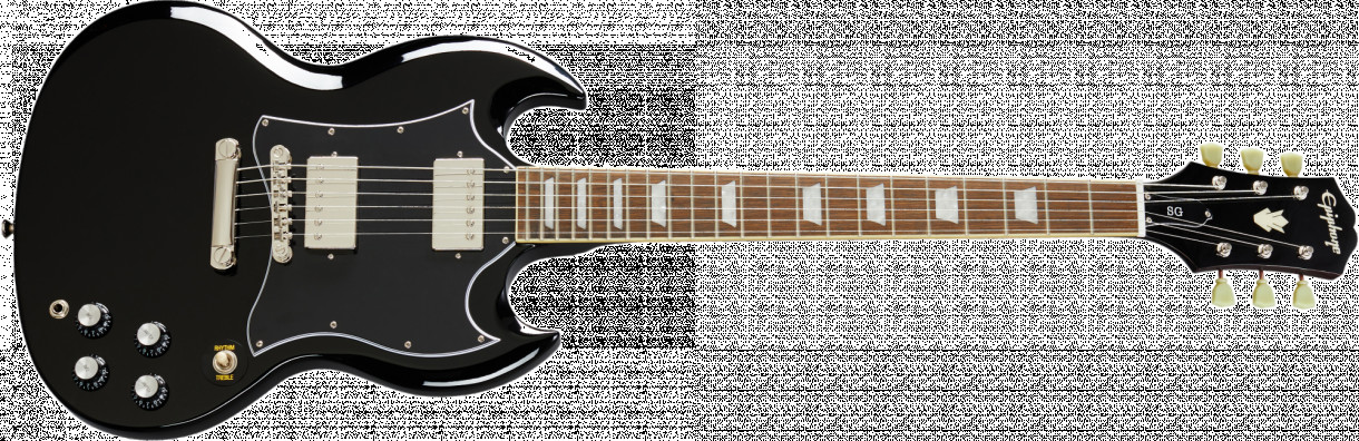 Epiphone SG Standard Ebony sähkökitara 