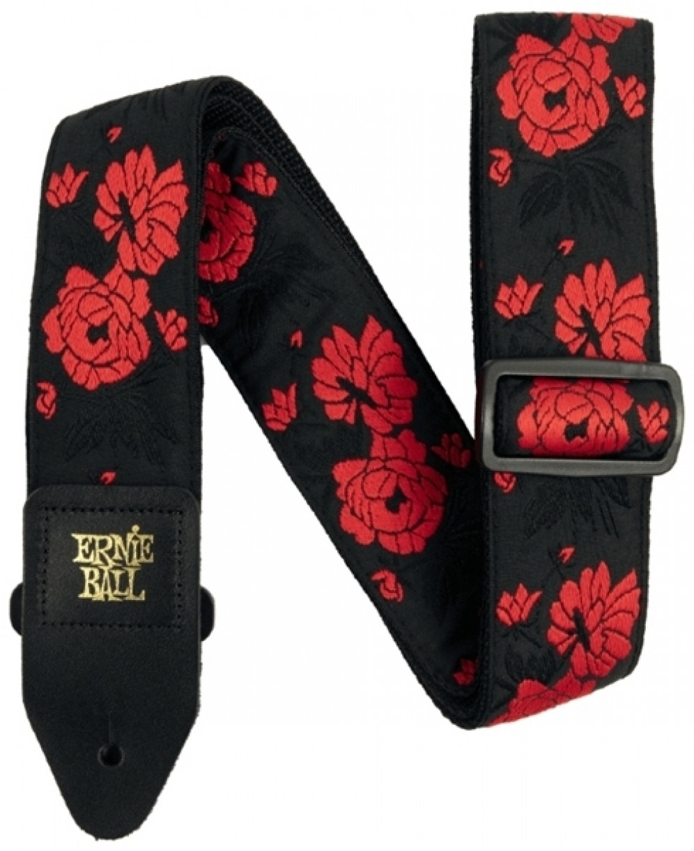 Ernie Ball Tango Rose Jacquard Strap