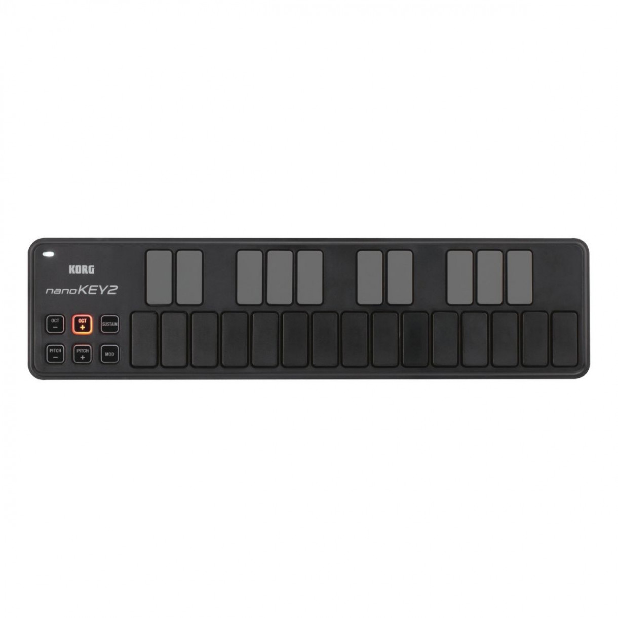 Korg nanoKEY2 USB MIDI-kontrolleri, musta