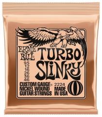 Ernie Ball 2224 Turbo Slinky Nickel sähkökitaran kielisarja 9.5-046